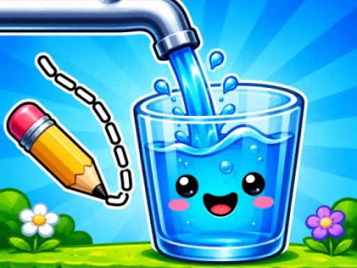 Water Flow Happy Glass Puzzle