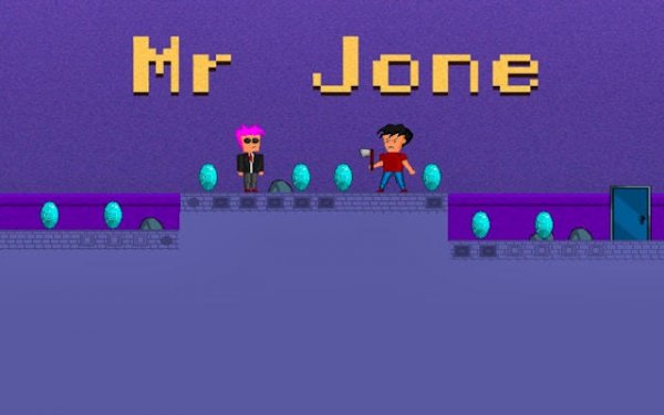 Mr Jone Gem Quest Platformer