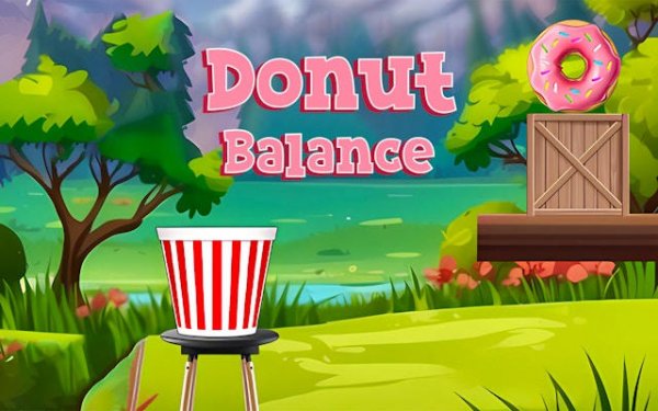 Donut Balance: Sweet Healthy Habits Online Game