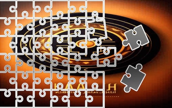 Kaligrafi Photo Image Scramble Puzzle Game Online