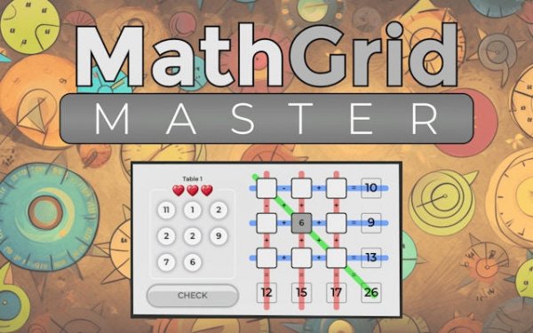 MathGrid Master: Puzzle & Logic Online Game