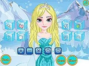 Frozen Elsa Feather Chain Braids Online Game