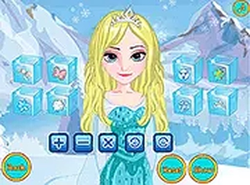 Frozen Elsa Feather Chain Braids Online Game