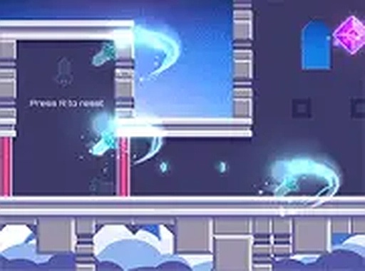 Luminous Edge Spaceship Game