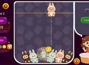 Claw & Merge: Labubu Drop Puzzle Game Online