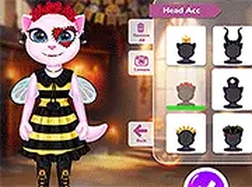 Angela Halloween Preparation Online Game