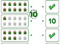 Count and Match Christmas Online Game