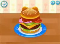 Burger Kitty Online Game - Creative Cooking Fun