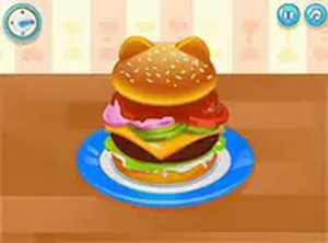 Burger Kitty Online Game