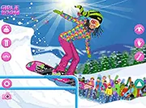 Extreme Fun Snowboard Dress Up Game