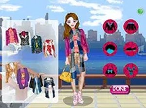 Popular Winter Style Dress Up Game